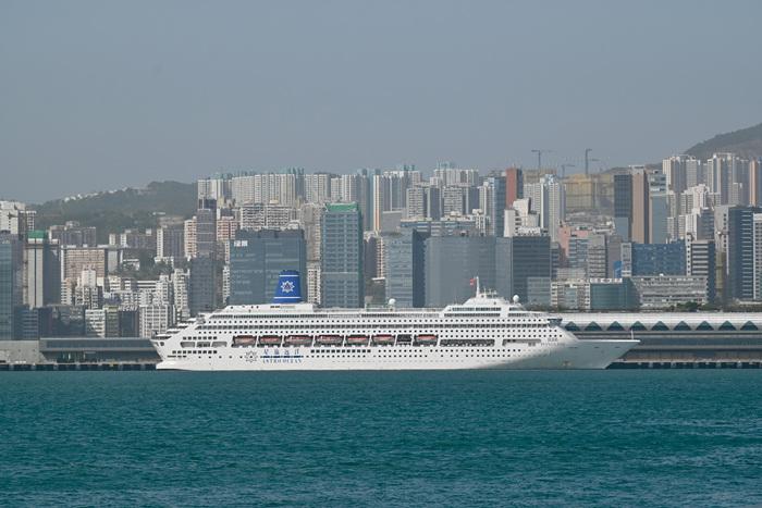 郵輪“鼓浪嶼”號(hào)以香港為母港向世界啟航