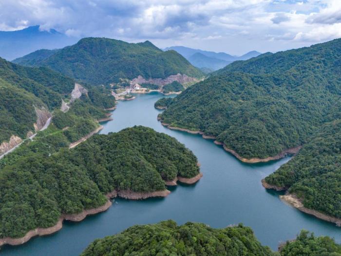 廣西賀州生態水庫繪就綠色畫卷