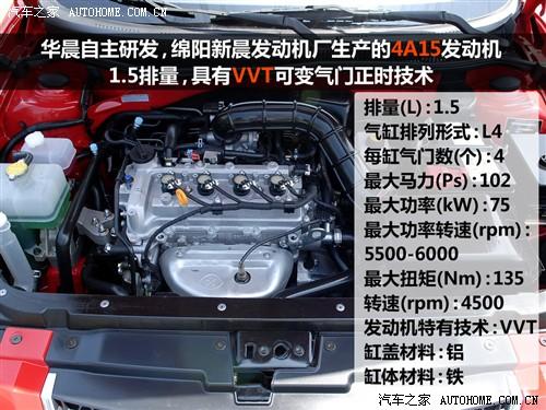 汽車之家 華晨中華 中華駿捷fsv 09款 1.5mt豪華型