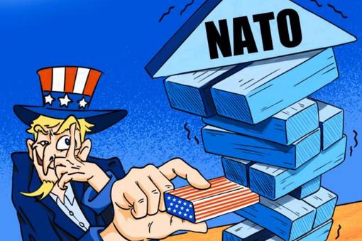 美國(guó)威脅下的“錯(cuò)位”北約 | 新漫評(píng)
