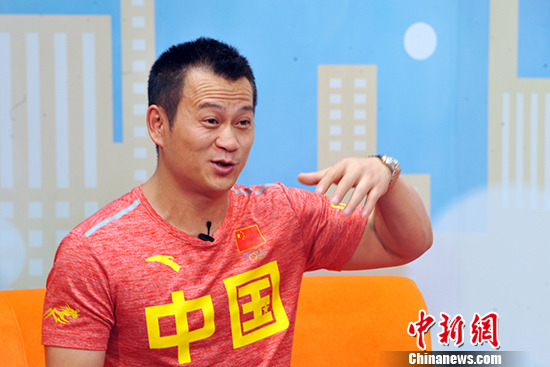 張國政解說舉重成“網紅”笑言只是愛開玩笑